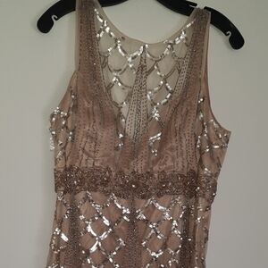 Elegant Sequin Embellished Dress